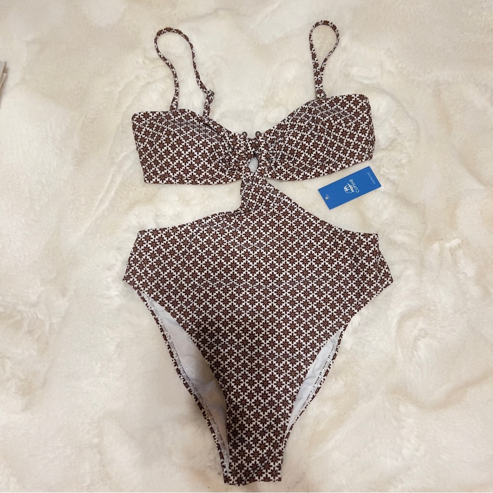 Cupshe x JoJo Jagger Tie Back Monokini Swimsuit